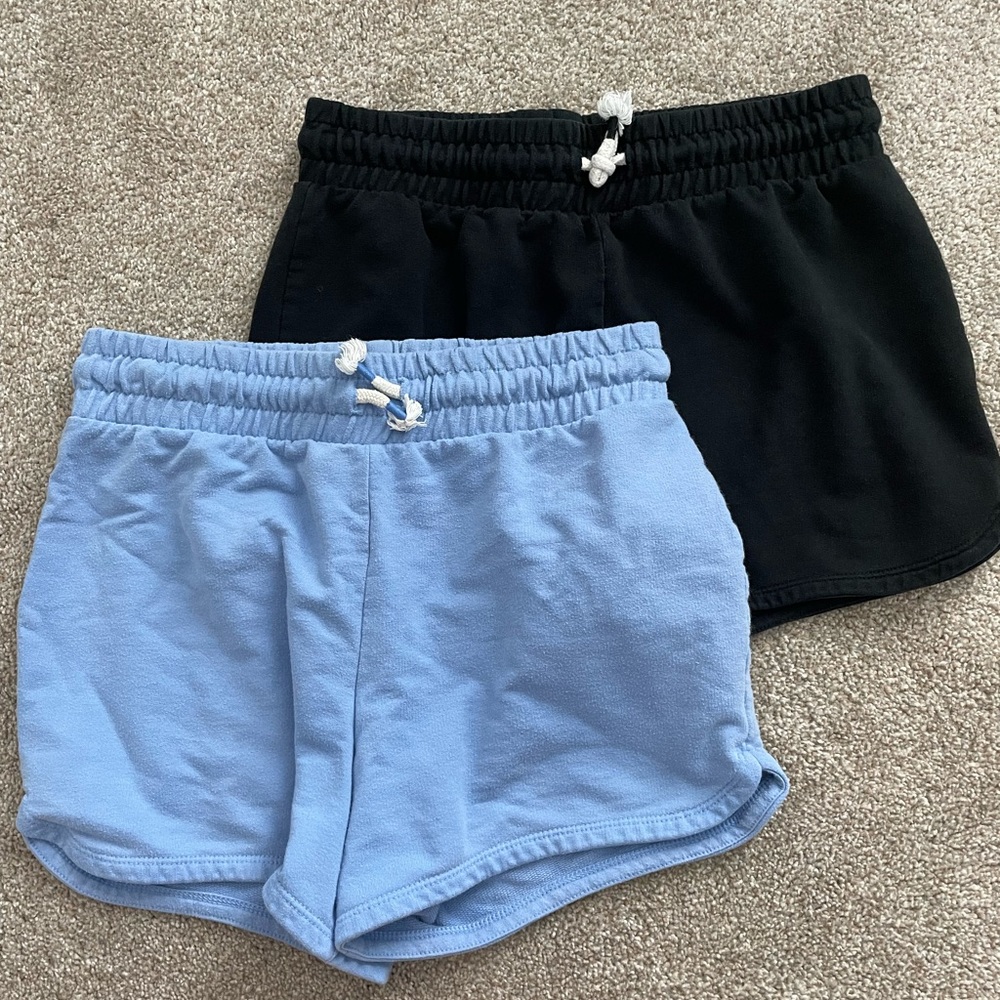 Two pack cat and jack girls xl shorts